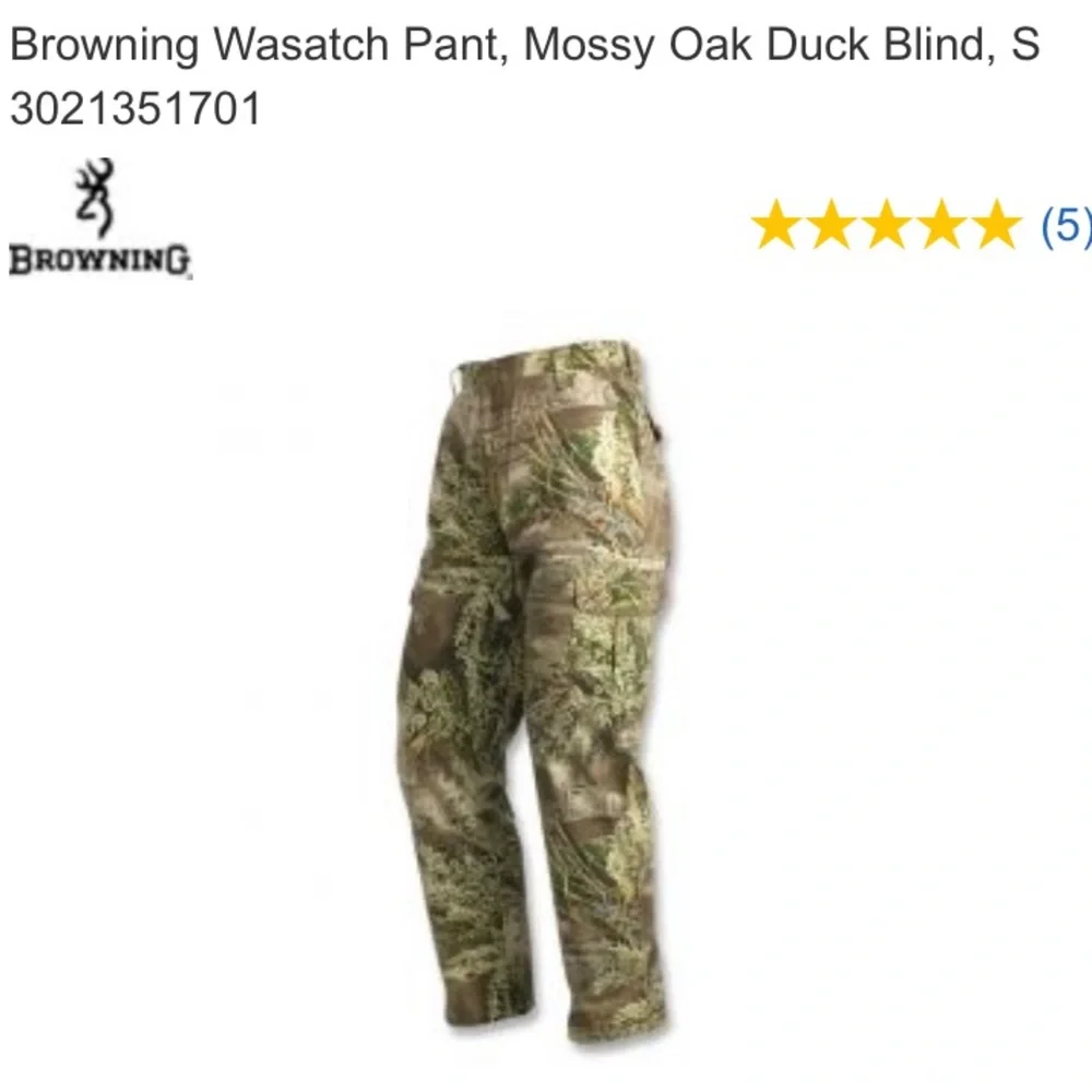 Browning camo fieldwear